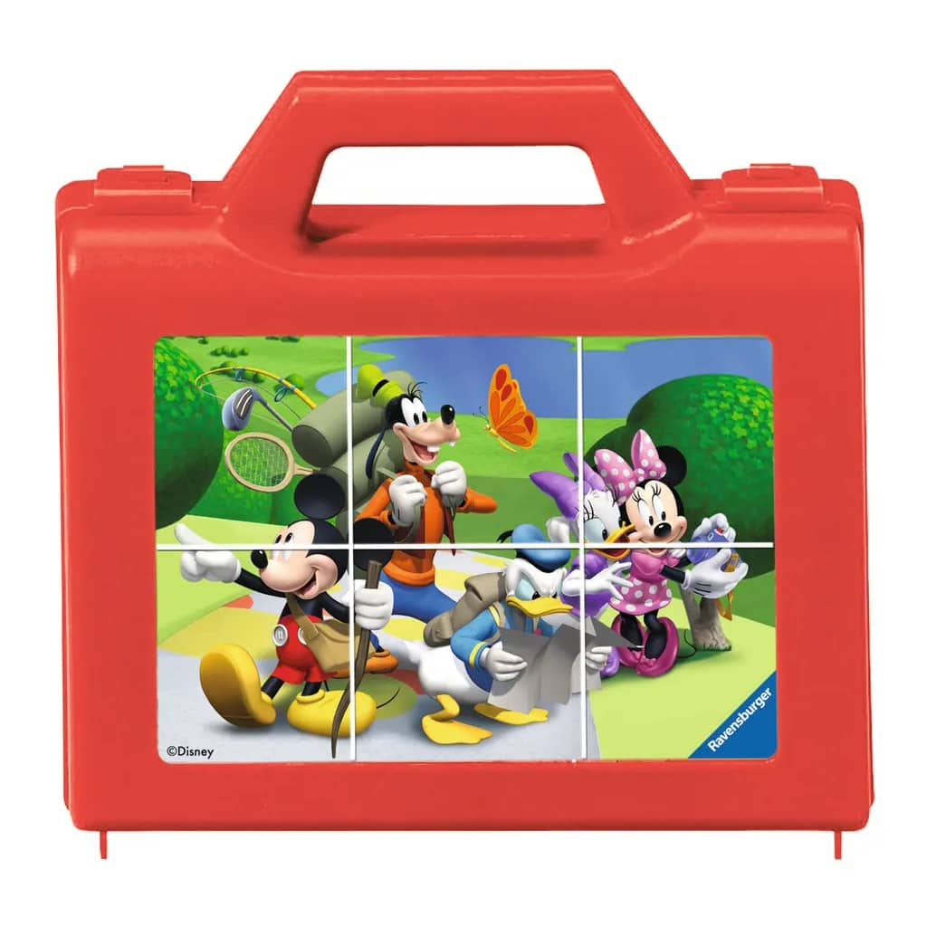 Ravensburger Blokkenpuzzel Disney Mickey Mouse Club House - 6 stukjes