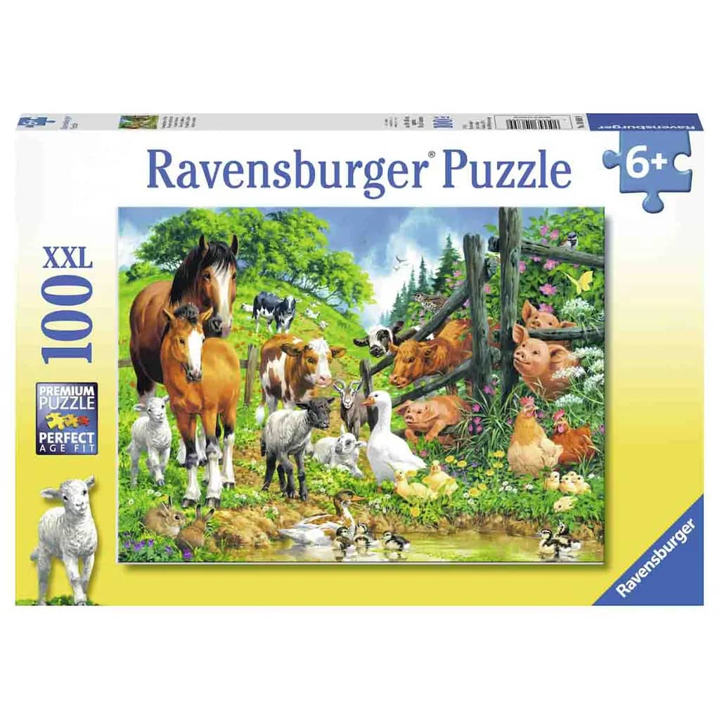 Afbeelding Ravensburger Puzzel Dieren Komen Samen door Vidaxl.nl