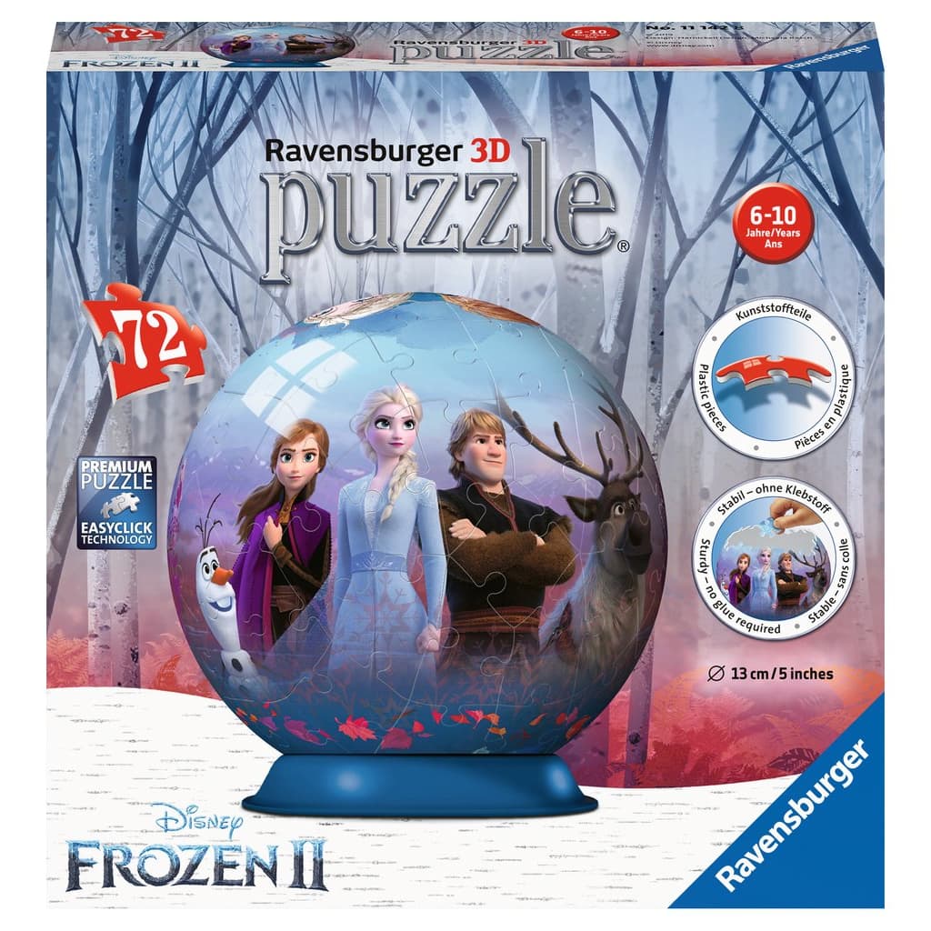 Puzzel 3D Frozen 2 72 Stuks (6131428)