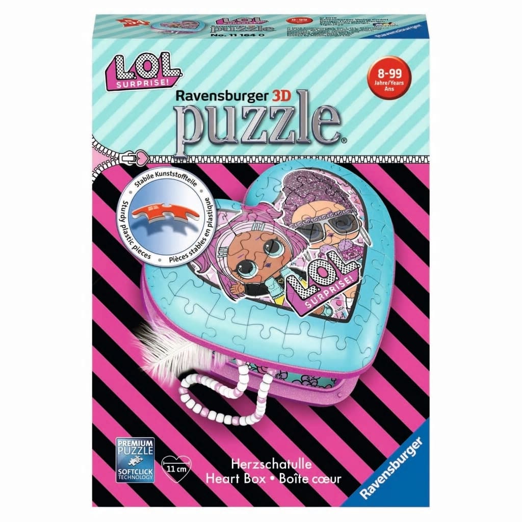 Puzzel 3D Hartendoosje Lol (6131640)