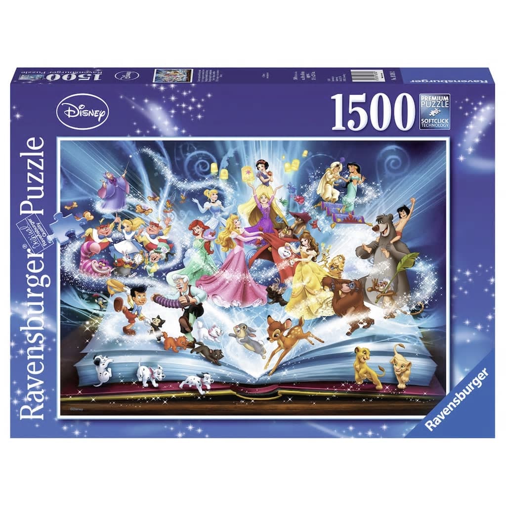 Puzzel Disney's Magische Sprookjesboek 1500 Stukje