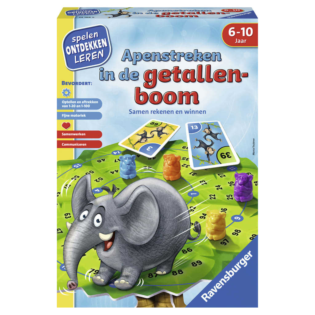 Afbeelding Spel Apenstreken In De Getallenboom (6011668) door Vidaxl.nl