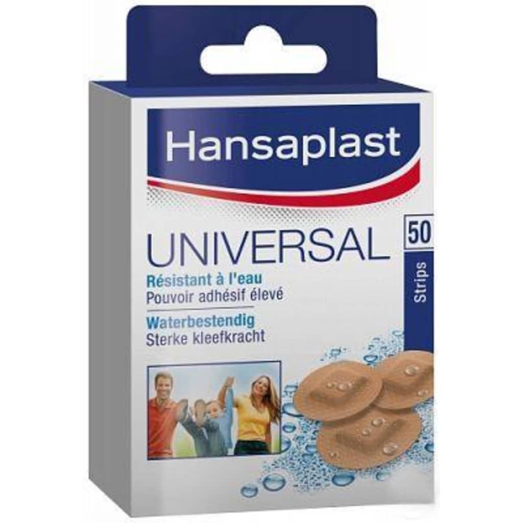 Afbeelding Hansaplast Pleisters Rond Universeel - 50 Strips door Vidaxl.nl