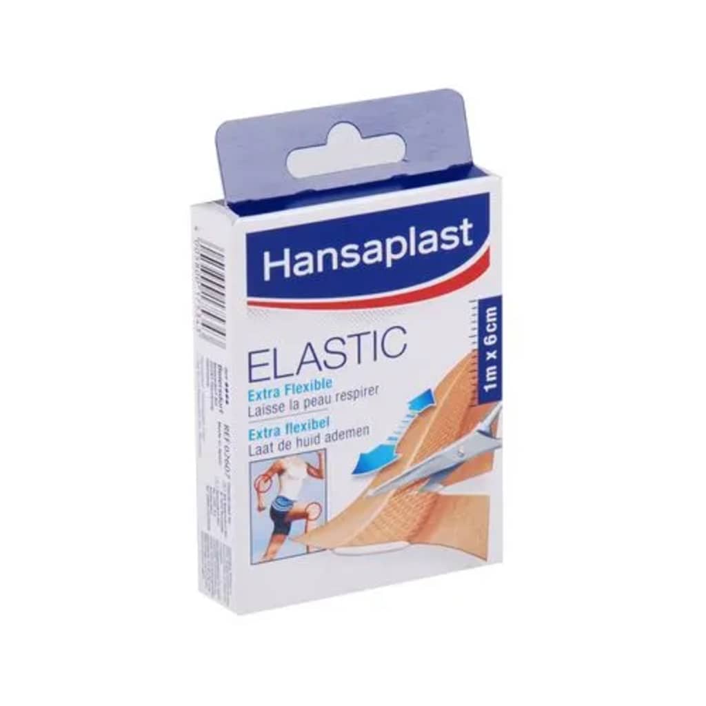 Afbeelding Hansaplast Pleisters - Elastic 1m x 6cm door Vidaxl.nl