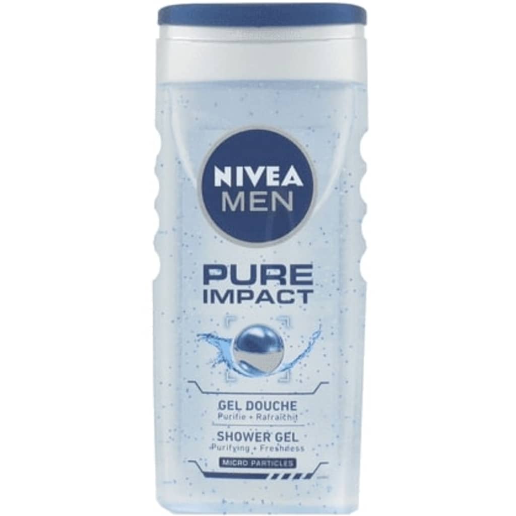 Afbeelding Nivea Douchegel Men - Pure Impact 250 ml. door Vidaxl.nl