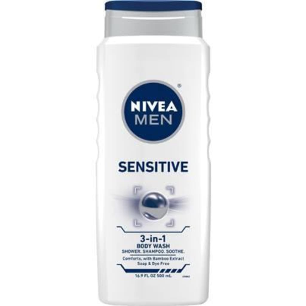 Nivea Men Sensitive Showergel 0% Alcohol 250 ml