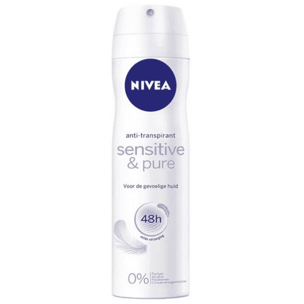 Nivea Deodorant Deospray - Sensitive & Pure 150 mL