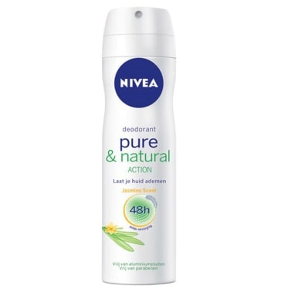 Afbeelding Nivea Deodorant Deospray - Pure & Natural Jasmine 150 ml door Vidaxl.nl