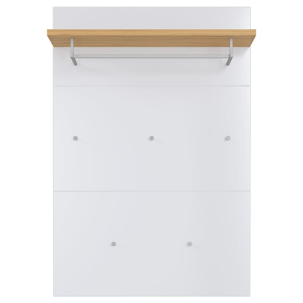 

Germania Kapstokpaneel GW-Frisco 75x30x110 cm Grandson eikenkleur wit