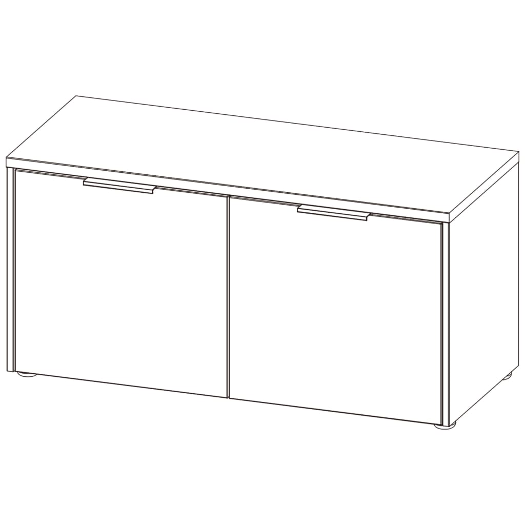 Banchetă de pantofi "GW-Berlebeck", gri