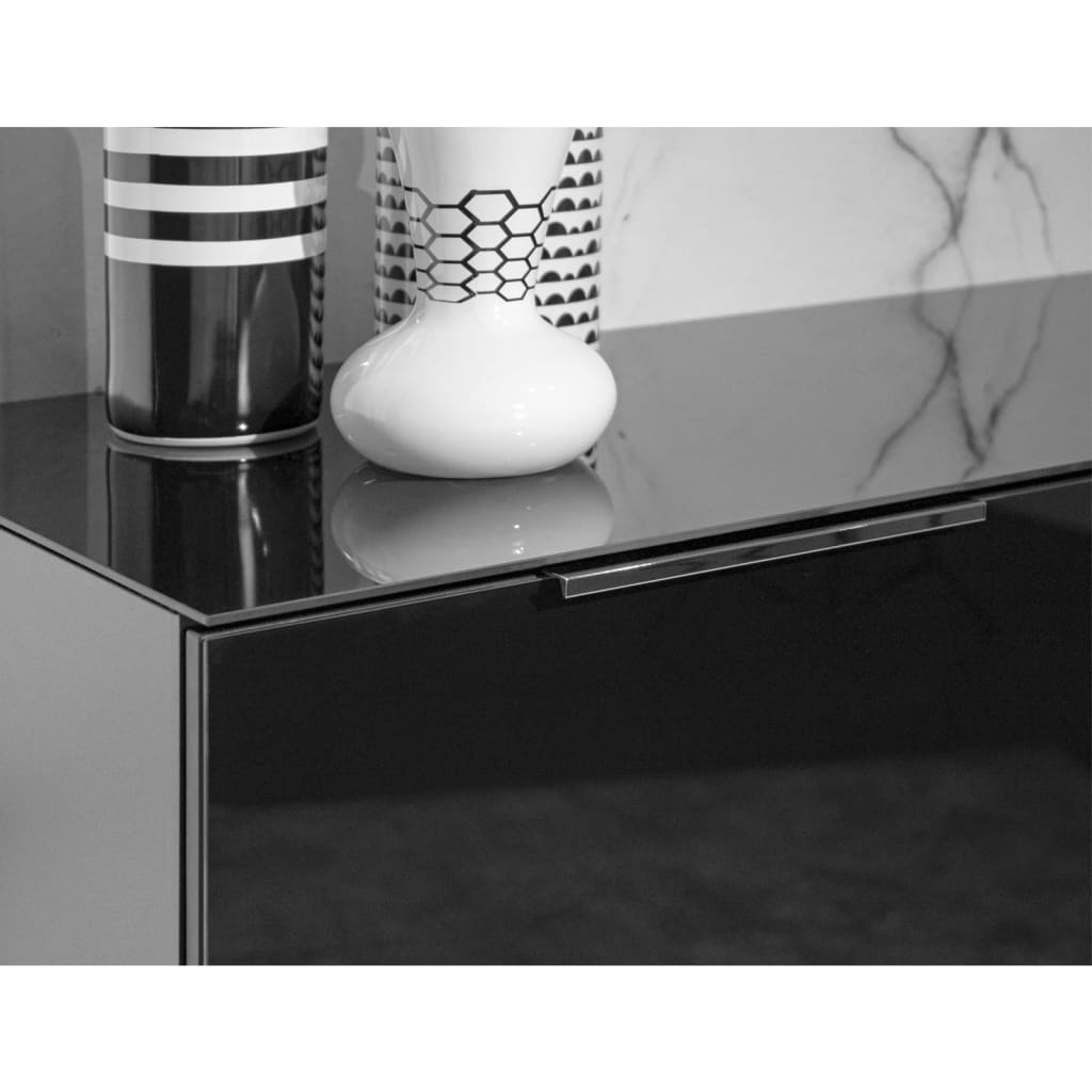 Comodă cu 4 sertare „GW-Oakland”, negru