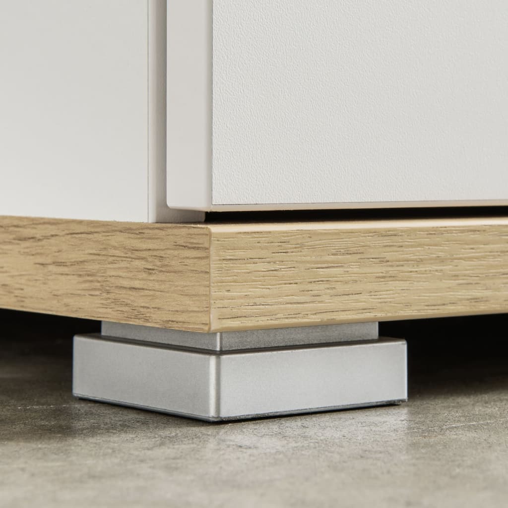 Dulap cu sertare GW-Topix , alb și stejar