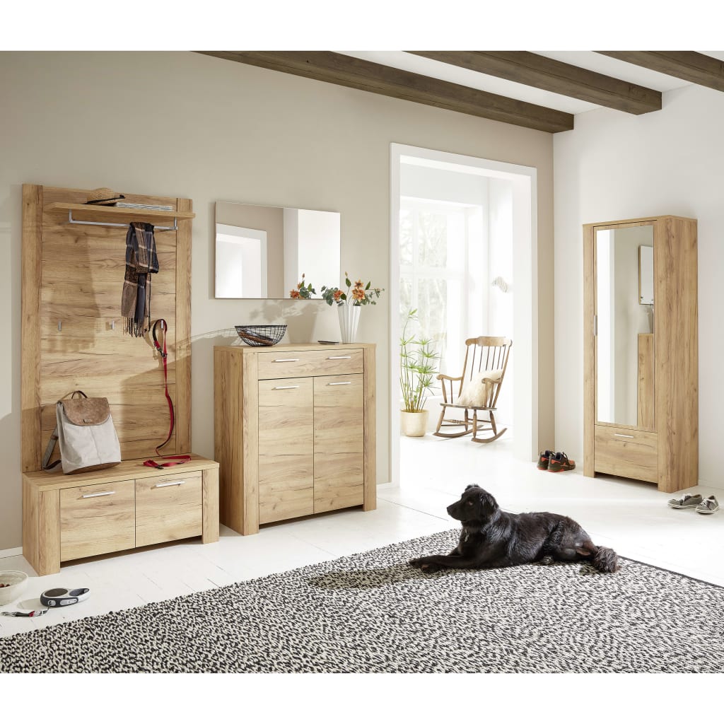 Pantofar "Castera" 95,7x40,3x44,45 cm stejar Navarra