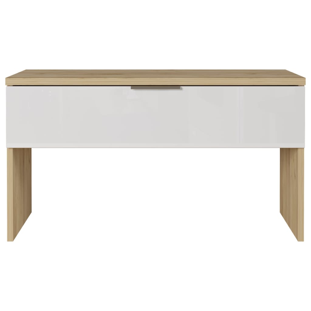 

Germania Schoenenbank GW-Avino 38x92x51 cm Navarra eikenkleurig en wit