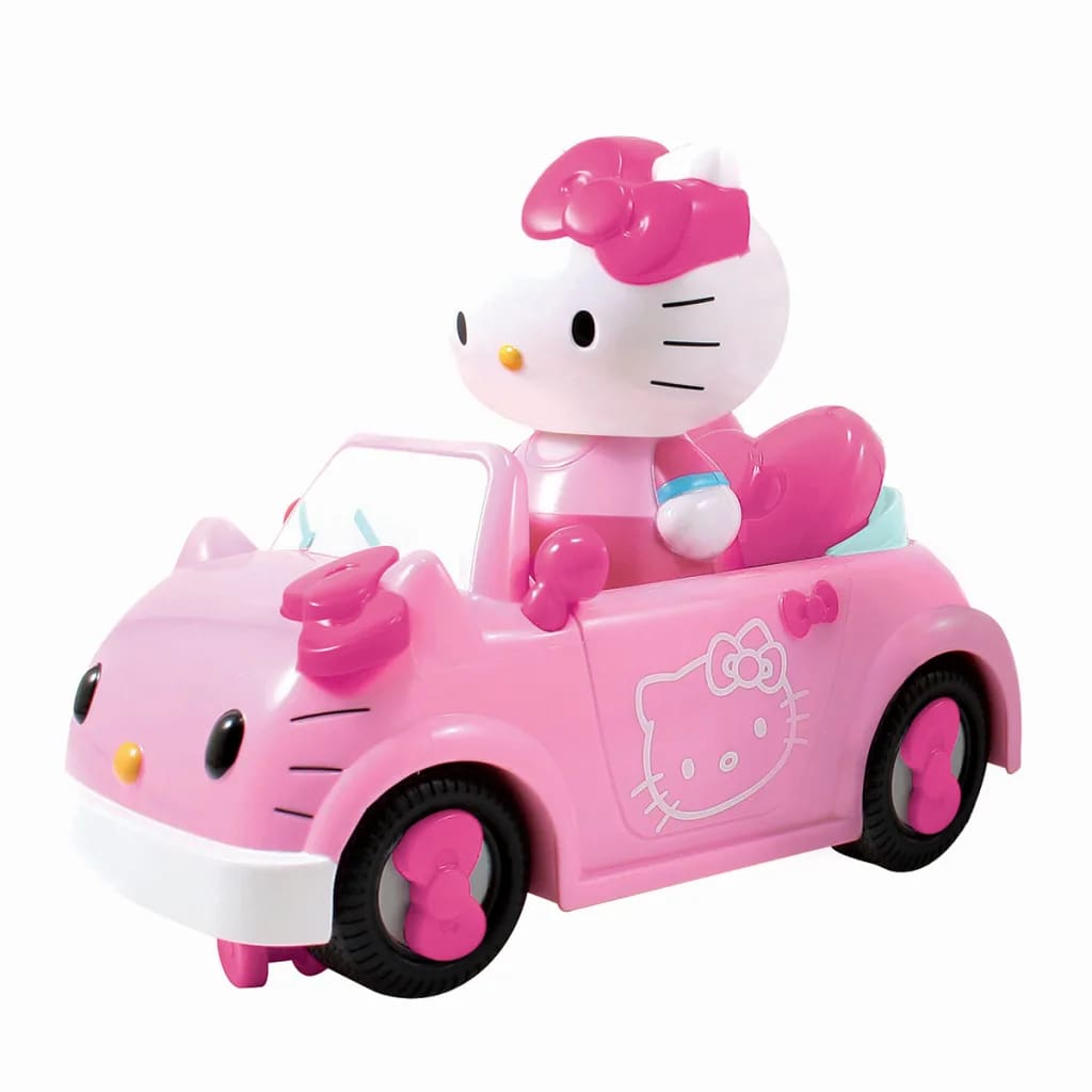 Hello Kitty RC Cabrio met Figuur