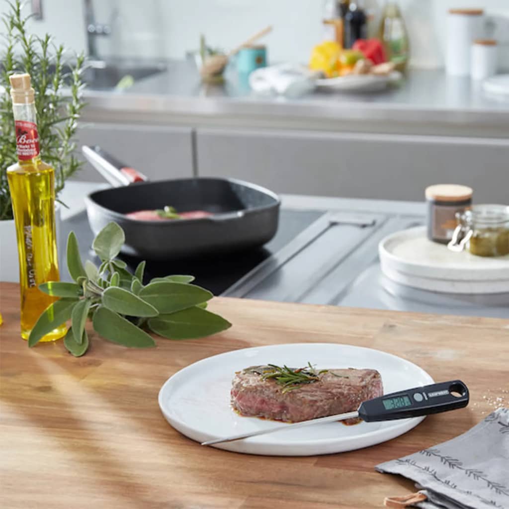 Thumbnail - Leifheit Digitales Küchenthermometer Schwarz 03095