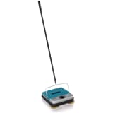 Leifheit tæppefejemaskine Rotaro S turkis og sølvfarvet 11402