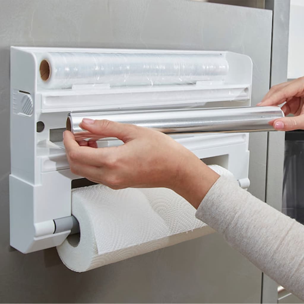 Leifheit Rolhouder voor aan de muur Parat wit 25703 afbeelding