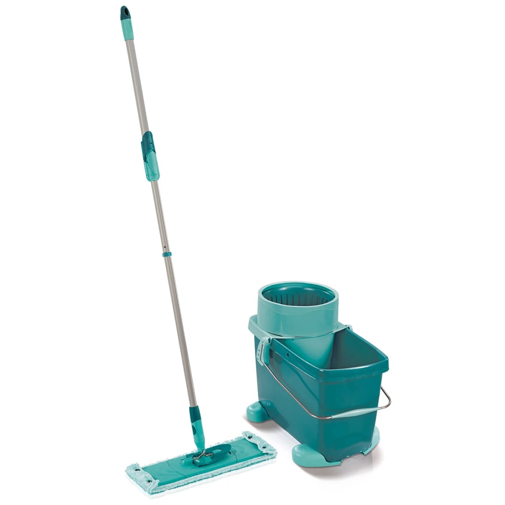 Leifheit Set mop pentru pardoseală Clean Twist, XL, verde, 52049 poza vidaxl.ro