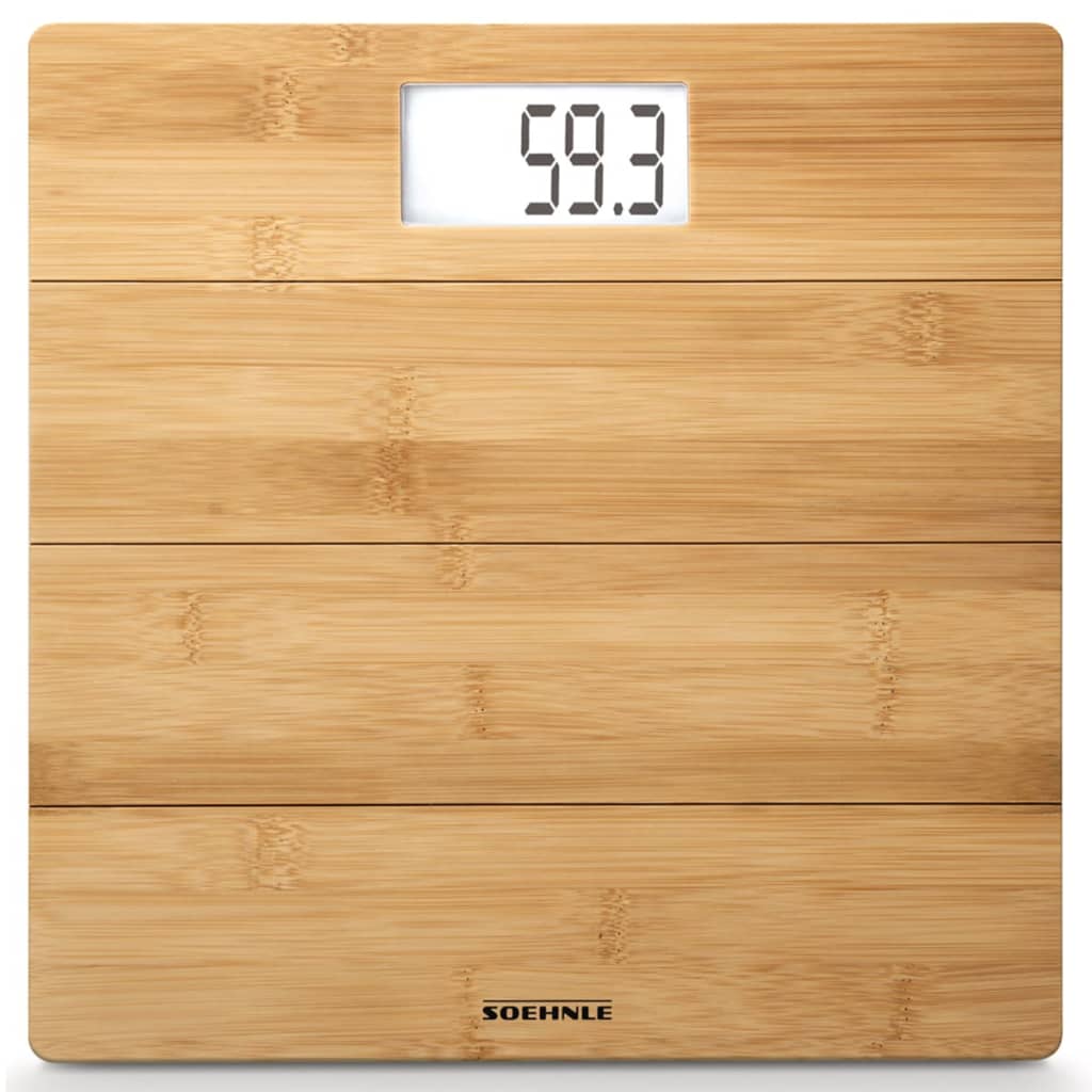 

Soehnle Personenweegschaal Bamboo 180 kg bruin 63844