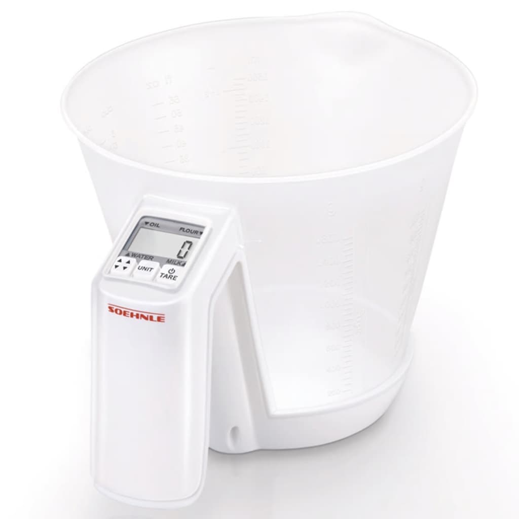 Afbeelding Soehnle Keukenweegschaal Baking Star 3 kg wit 66221 door Vidaxl.nl