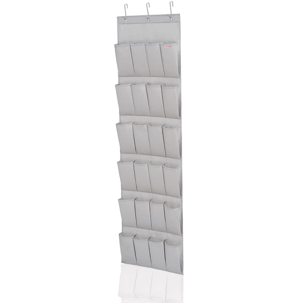 

Leifheit Schoenenorganizer met 24 zakken grijs 47,5x5x165,8 cm 80016