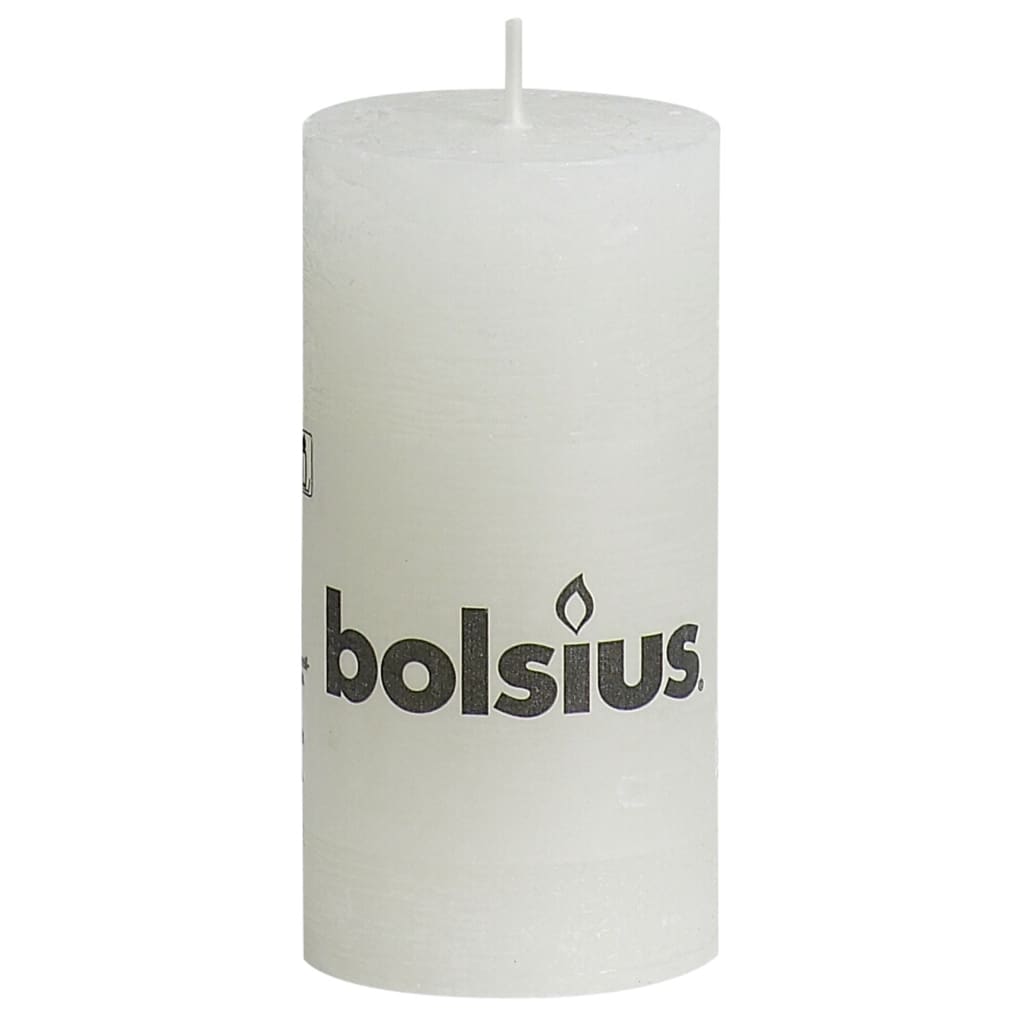 

Bolsius Rustiekkaarsen 8 st 100x50 mm wit