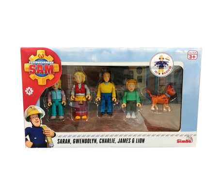 fireman sam sarah and james figures