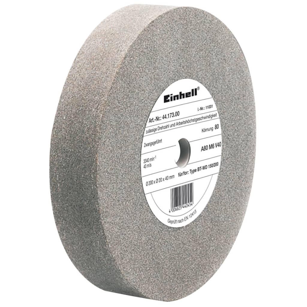 Einhell polijstschijf 200 x 20 x 40 mm middelgrof Einhell polijstschijf 200 x 20 x 40 mm middelgrof