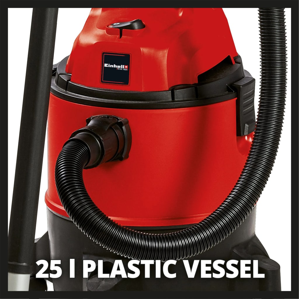 

Einhell Stofzuiger nat en droog TC-VC 1825 1250 W 25 L