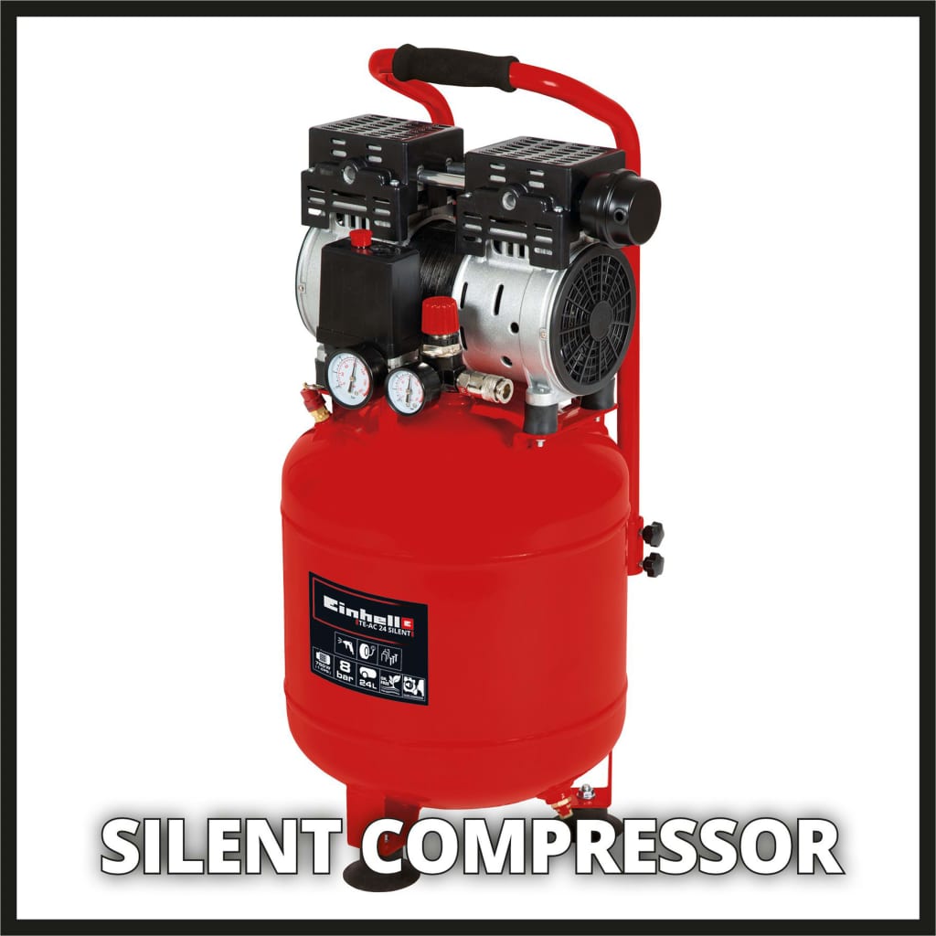 

Einhell Luchtcompressor TE-AC 24 Silent 750 W