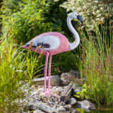 HEISSNER vijverfiguur Flamingo 74 cm roze