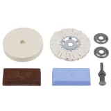 Wolfcraft Hobby-Polierset 2178000