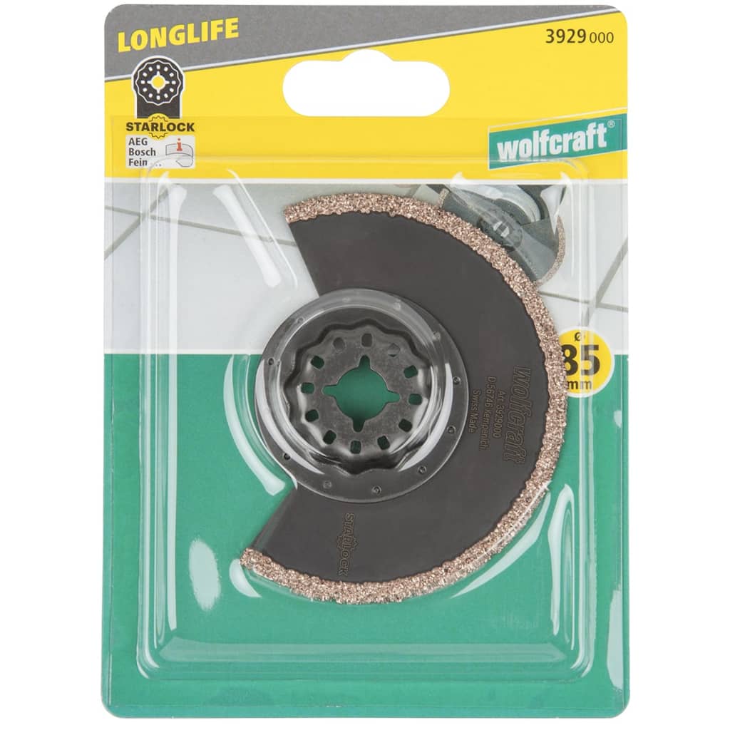 wolfcraft Slijpschijf Expert 85 mm 3929000