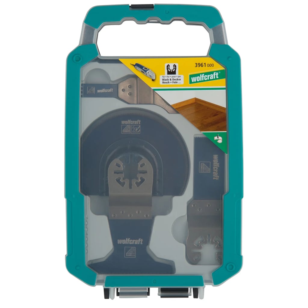 

wolfcraft Oscillerende multi-tool accessoireset 5-delig PRO 3961000