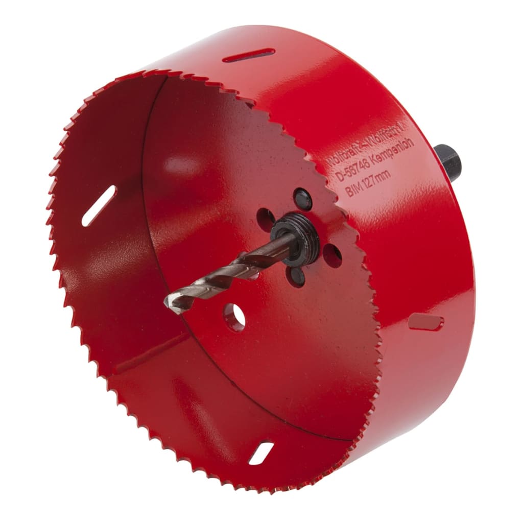 Afbeelding wolfcraft Gatenzaag 127 mm rood 5495000 door Vidaxl.nl