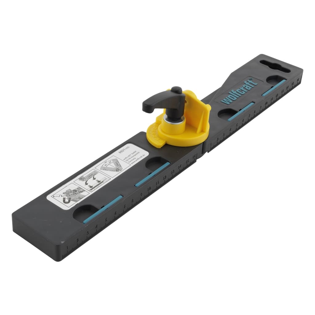

wolfcraft Winkelhaak met geïntegreerde aanslaghoek 6921000