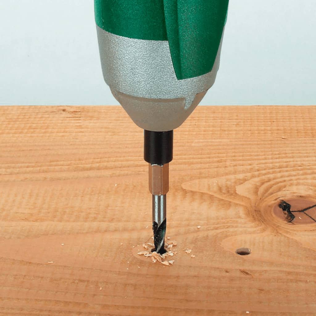 

wolfcraft Houtboorbitset 3-8 mm 5-delig 7122000