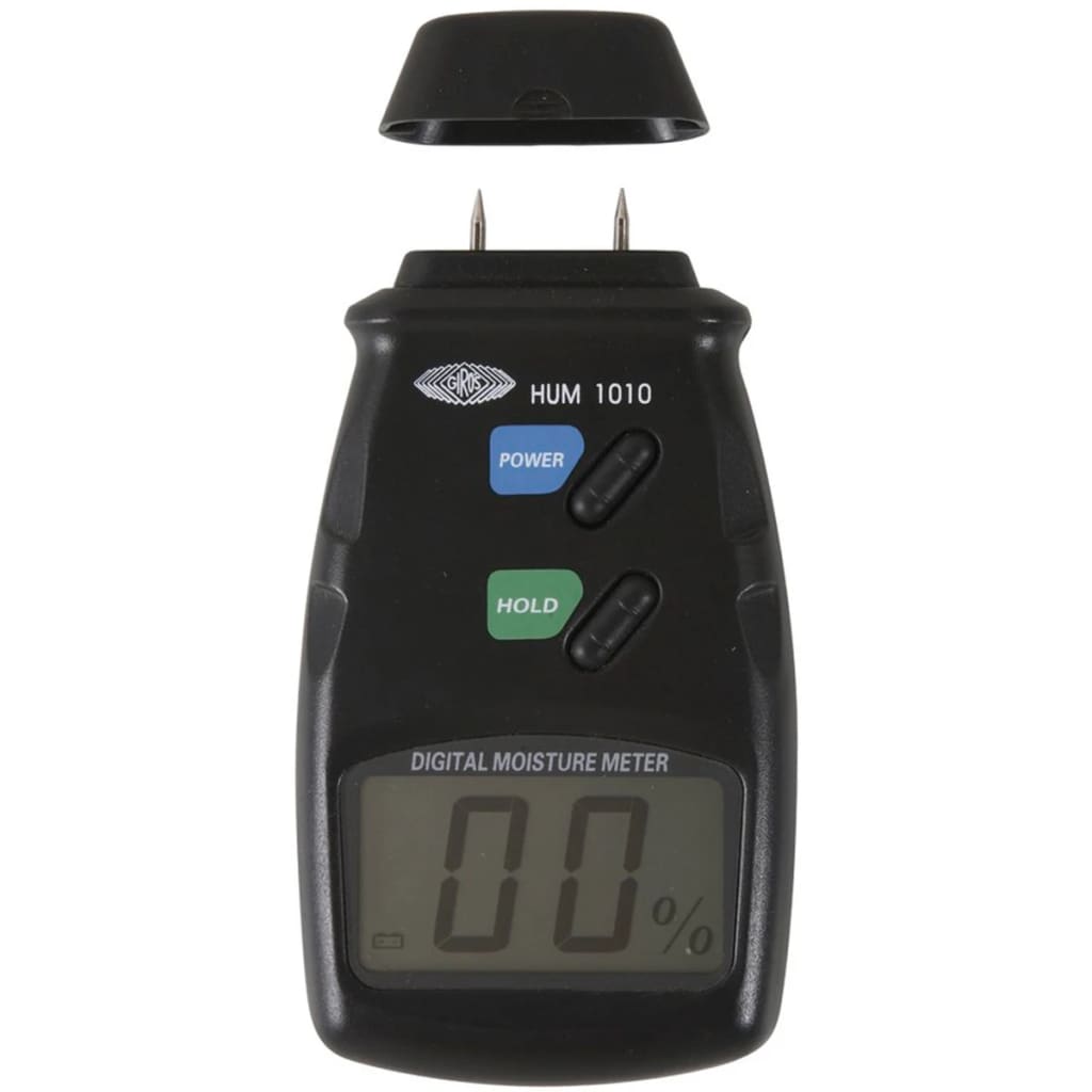 Afbeelding wolfcraft Houtvochtmeter zwart 8732500 door Vidaxl.nl