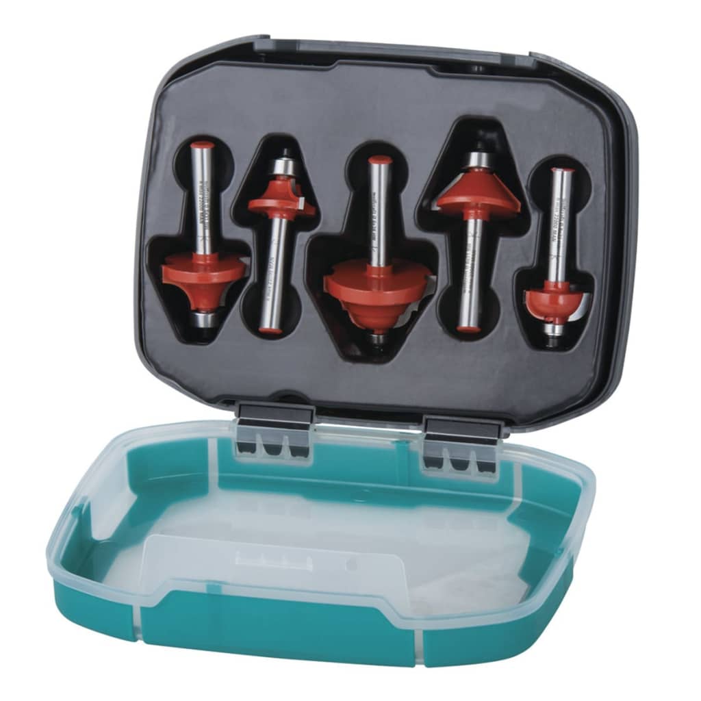 

wolfcraft Profielfrezenset 8 mm 5-delig 8754000