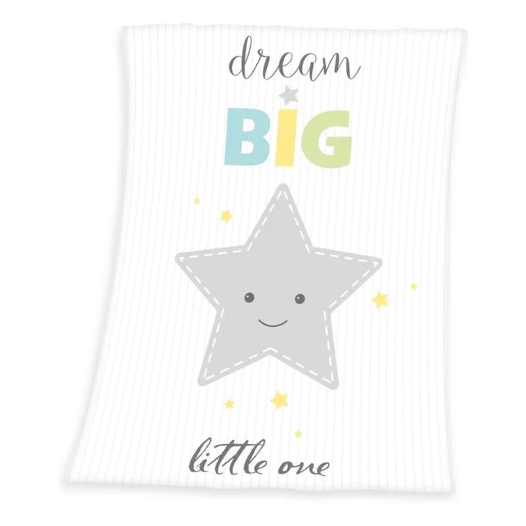 Baby Best Ster deken - Wiegje (75x100 cm) - 100% polyester - Multi