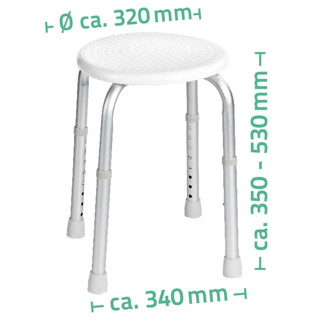 Thumbnail - RIDDER Duschhocker Weiß 110 kg A00603101