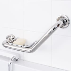 RIDDER Barre d'appui de sécurité angulaire 45 cm Inox A0011000