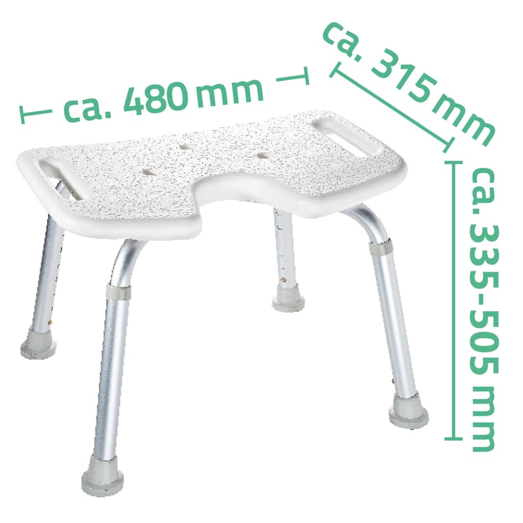 Thumbnail - RIDDER Duschhocker Weiß 150 kg A0050501