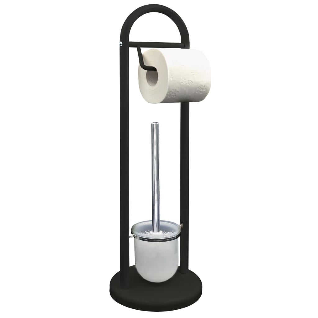 RIDDER Ensemble de brosse de toilette 2 en 1 Unique Noir