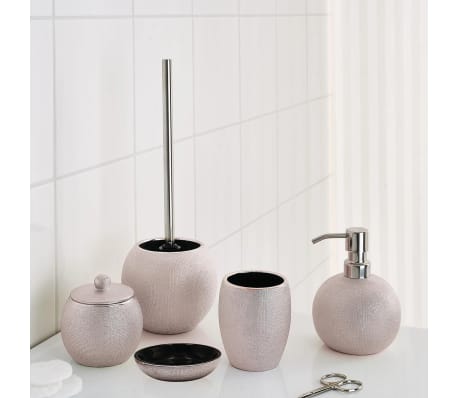 RIDDER Toilet Brush with Holder Lucida Pale Pink