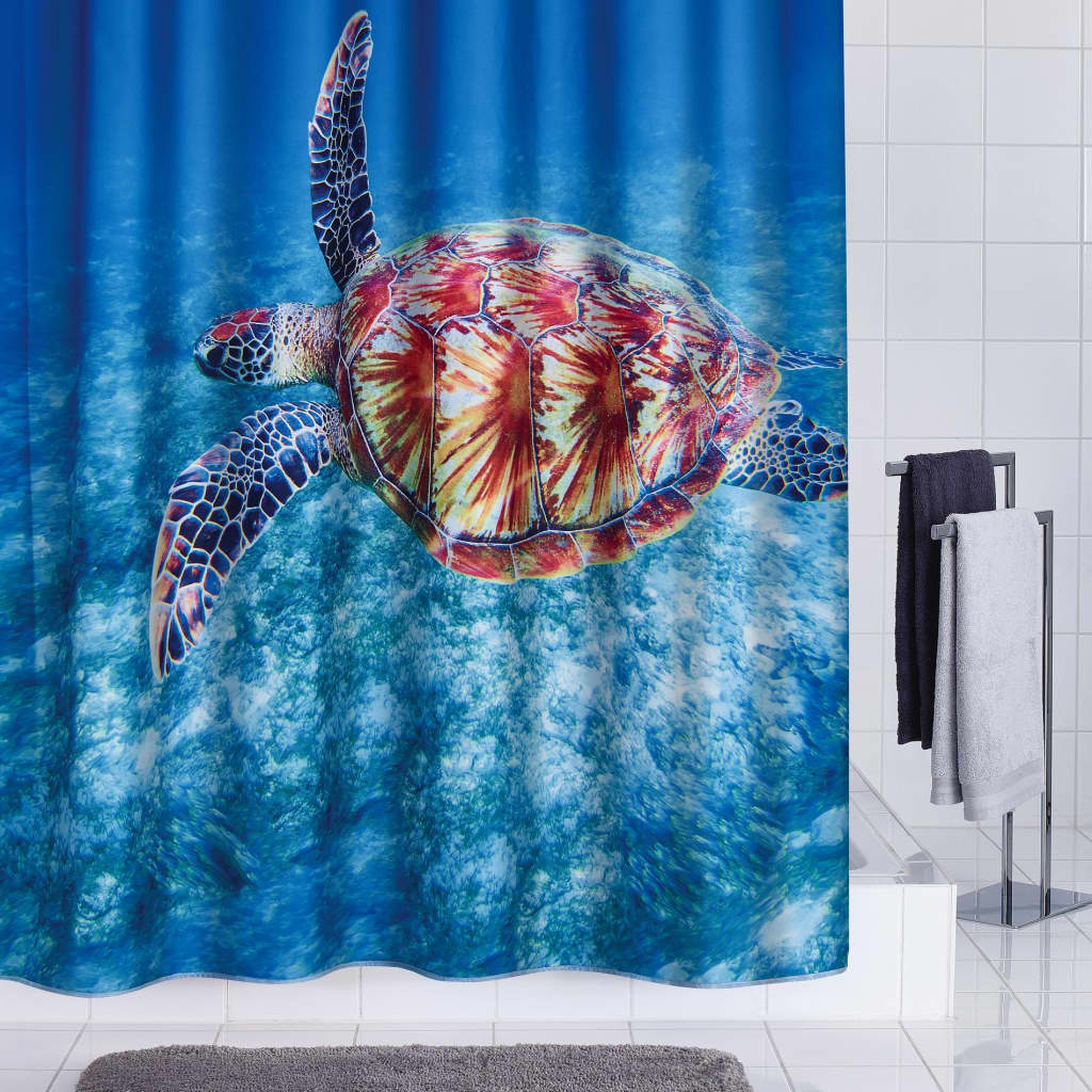 RIDDER Perdea de duș Turtle, 180 x 200 cm