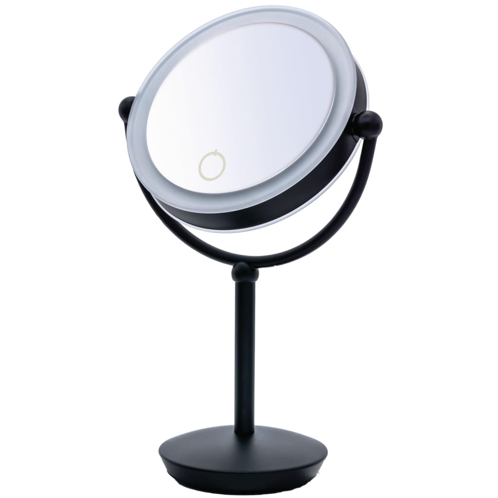 Meykoers Miroir hollywood LED 50x42cm Miroir de Maquillage Gradable  tricolore lumière - Interrupteur tactile - Le noir