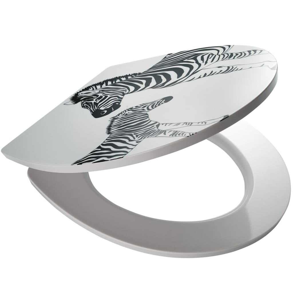 RIDDER Toiletbril Zebra soft-close wit 2211100
