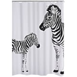RIDDER Cortina de ducha Zebra tela 180x200 cm 42311